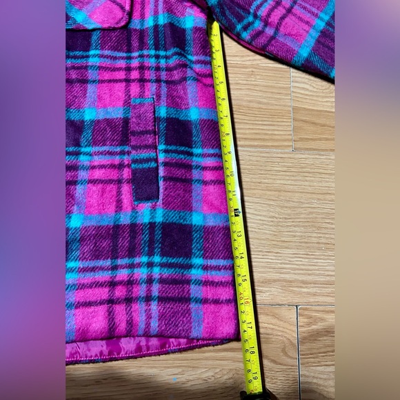 🏷️🏷️Ashley by 26 international outerwear sz L plaid shacket - Picture 7 of 9